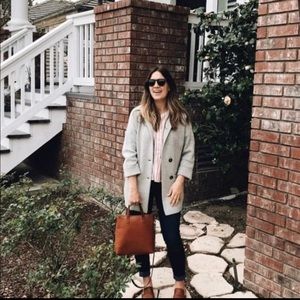 Madewell Blazer Sweater-Jacket in Gray — Sz XXS